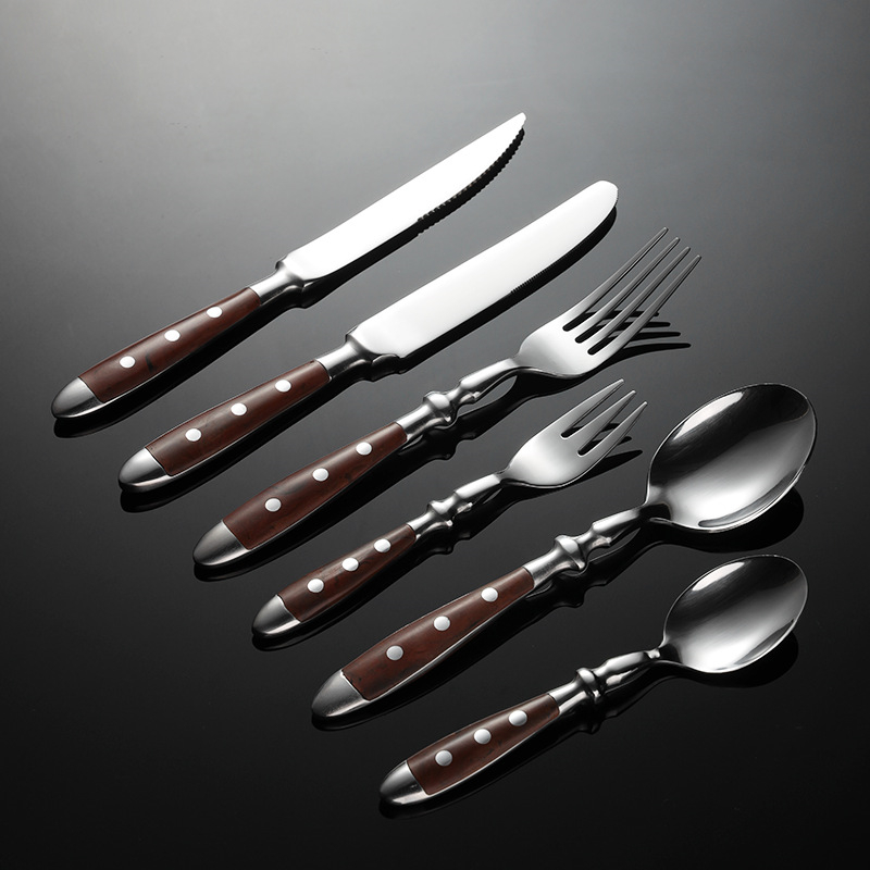 Camping Cooking Dining Set - Professionelles Outdoor-Essgeschirr-Set aus Edelstahl mit Gabeln,
