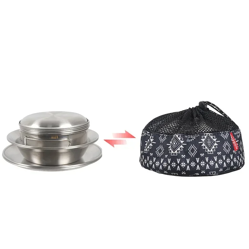 CLS&NOBANA 12-teiliges Outdoor – Camping Cooking Dining Set Bewertung und Preis