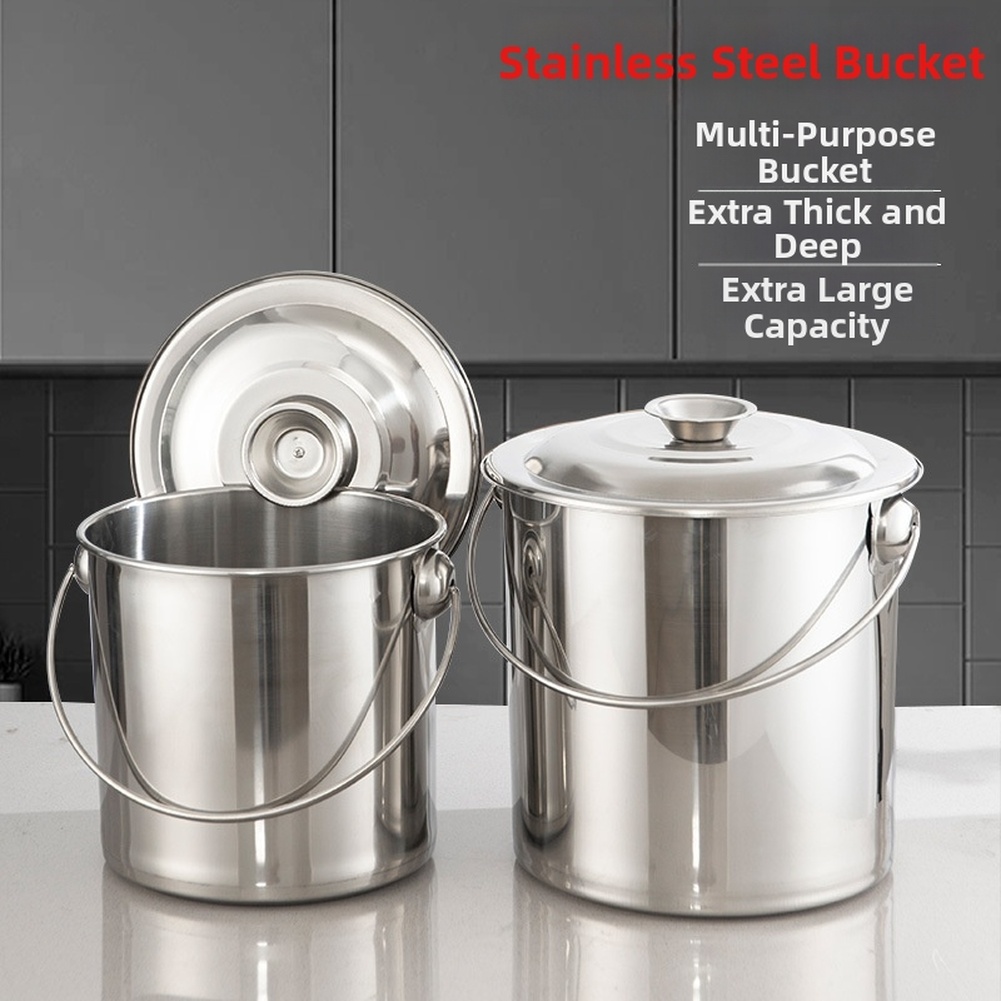 /Edelstahl/Verstärkter Eimer m – Camping Cooking Container Bewertung und Preis